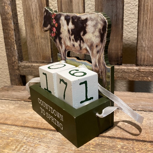 Cow Countdown Calendar To Spring Primitives By Kathy - Picture 6 of 11
